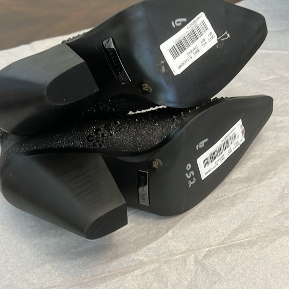 Gianni Bini Brees Rhinestone Metallic Western Booties - Picture 10 of 11